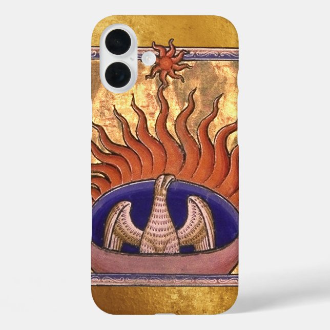 Golden Phoenix Firebird Rising Case-Mate iPhone Case (Back)