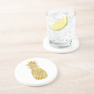 golden pineapple coaster