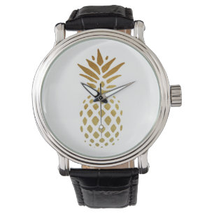 Golden Pineapple, Fruit in Gold Watch