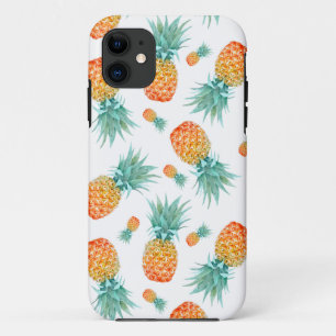 Golden Pineapple Pattern   Custom iPhone 11 Case
