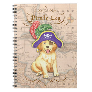 Golden Pirate Notebook