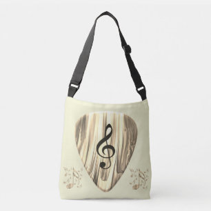 Golden Plectron – Stylish design for music lovers! Crossbody Bag