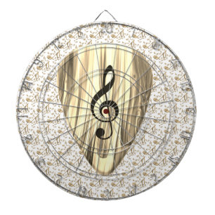 Golden Plectron – Stylish design for music lovers! Dartboard