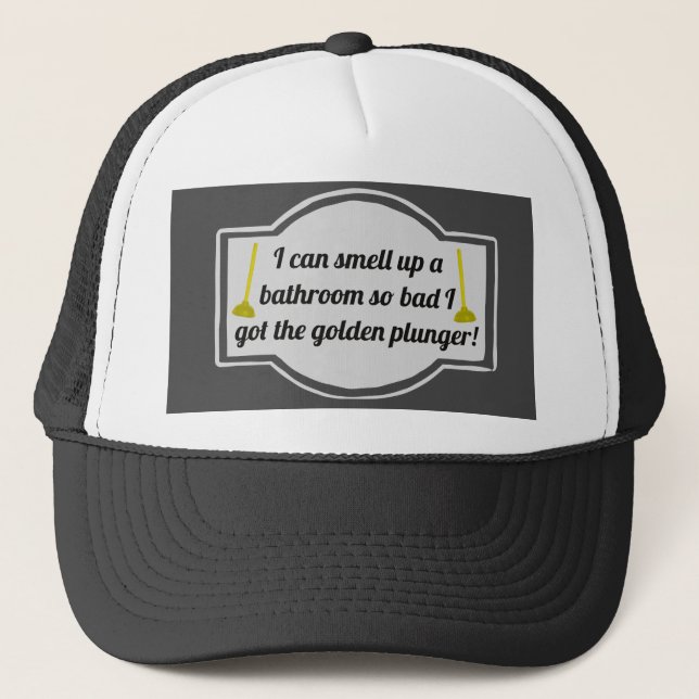 Golden Plunger Hat (Front)