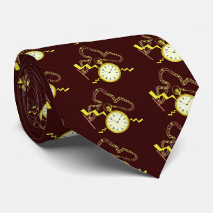 Golden Pocketwatch Tie