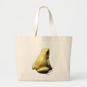 Golden Poison Frog Large Tote Bag