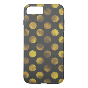 Golden Polka Dots Faded iPhone 8 Plus/7 Plus Case