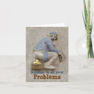 Golden Poop ~ Card / Invitation