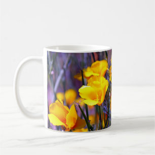 Golden Poppy Coffee Mug