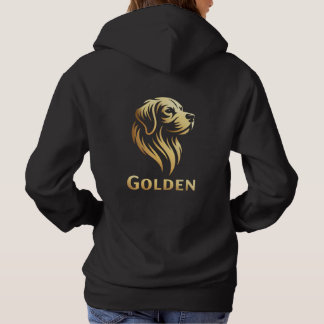 Golden Premium Gold Design Hoodie