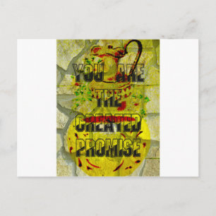 Golden Promise: The Golden Script of Destiny Postcard