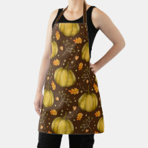 Golden Pumpkins Apron