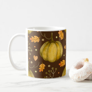 Golden Pumpkins Coffee Mug