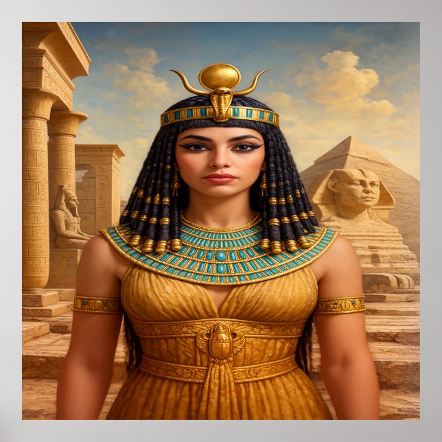 Golden Queen of the Nile Poster (Front)