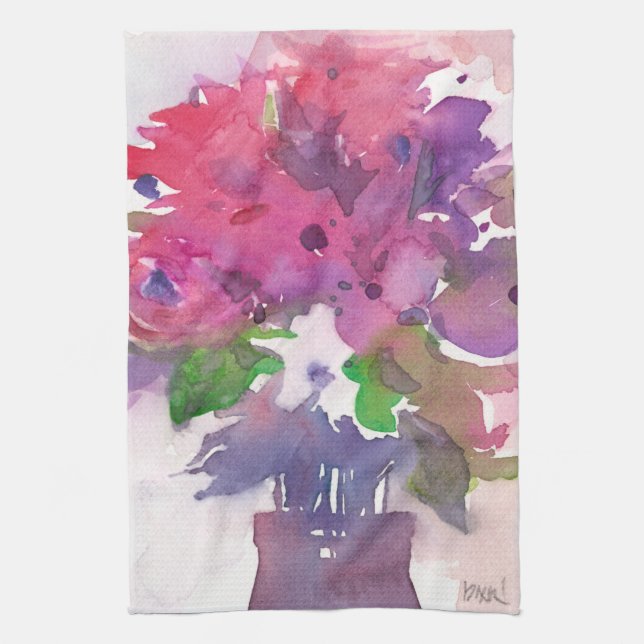 Golden Quote V Tea Towel (Vertical)