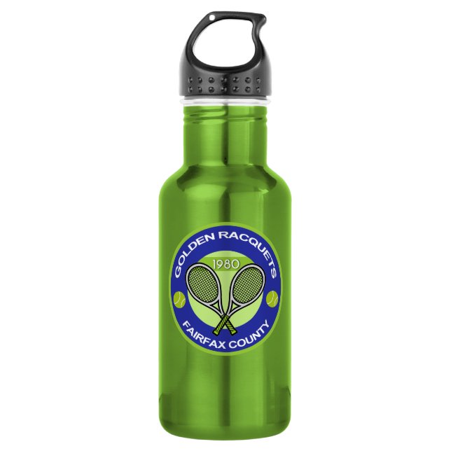 Golden Racquets Sports Bottle (Front)