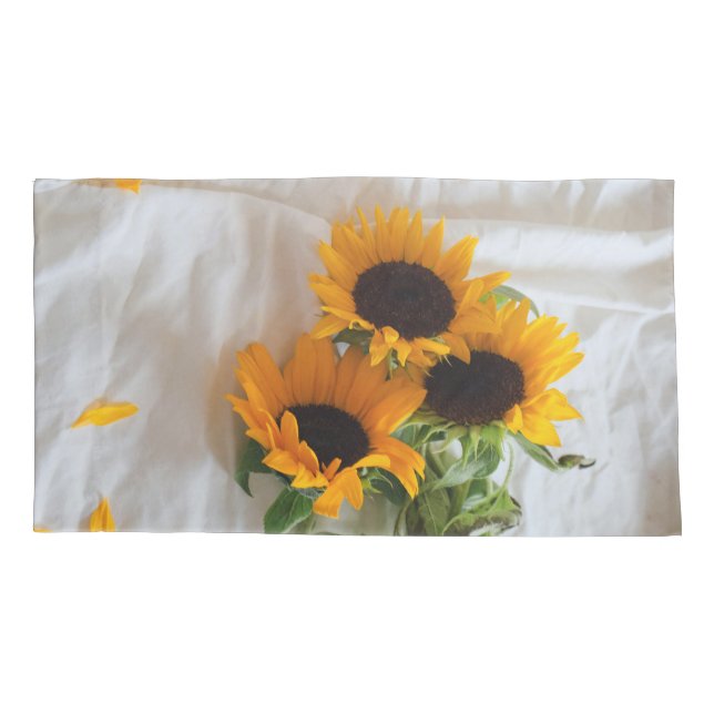 Golden Radiance Pillow Pillowcase (Back-Left)