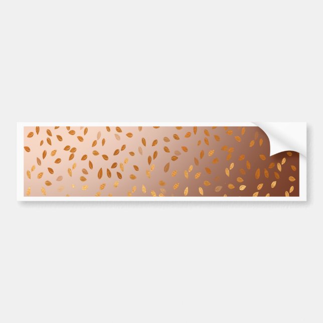 Golden rain bumper sticker (Front)