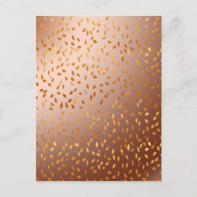 Golden rain postcard (Front)