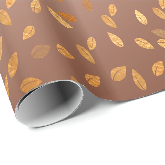 Golden rain wrapping paper (Roll Corner)