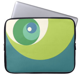 Golden Ratio Circles (Green) Laptop Sleeve