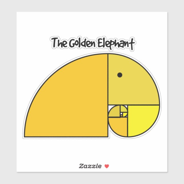 Golden Ratio Elephant Fibonacci (Sheet)