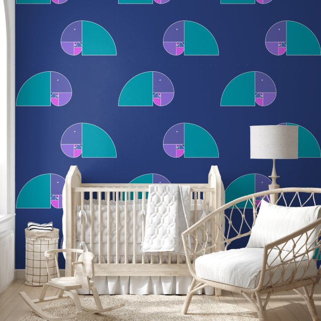 Golden Ratio Elephant - Fibonacci Spiral 3 Wallpaper (Kids)