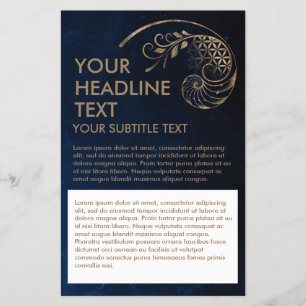 Golden Ratio - Flower of life - Sacred Geometry Flyer