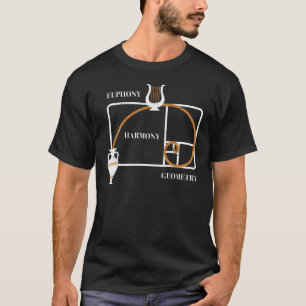 Golden Ratio Greece: Euphony, Harmony, Geometry T-Shirt
