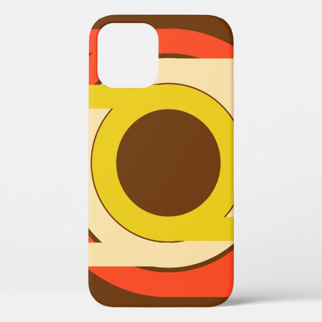 Golden Ratio Retro Case-Mate iPhone Case (Back)
