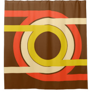Golden Ratio Retro Shower Curtain