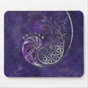 Golden Ratio - Sacred Geometry Ornament Mouse Pad