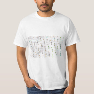 golden ratio sampling: Map of Chicago T-Shirt