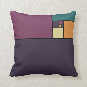 Golden Ratio Squares Cushion