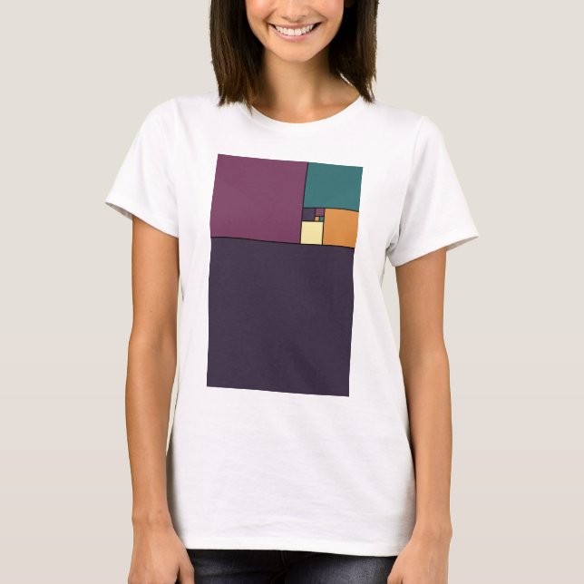 Golden Ratio Squares T-Shirt (Front)
