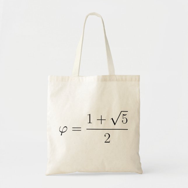 Golden ratio tote bag (Front)