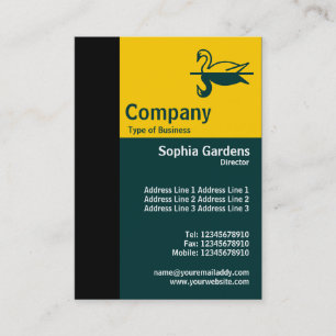 Golden Ratio Vertical 01 Business Card