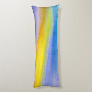Golden Ray Abstract Body Cushion