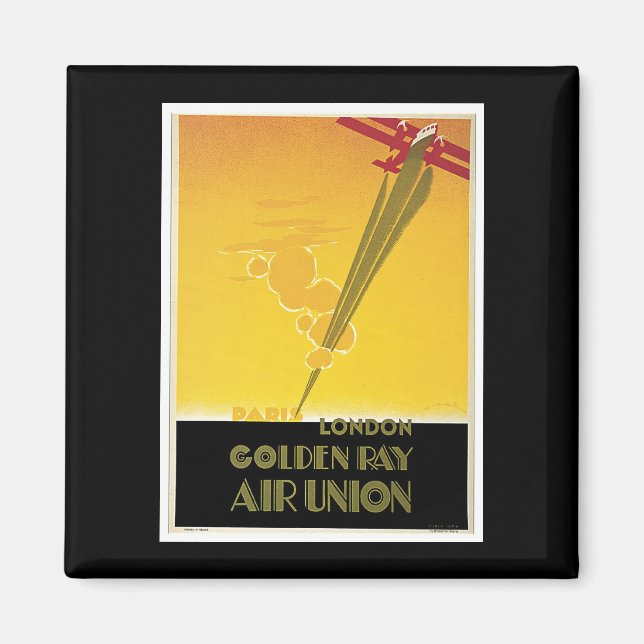 Golden Ray Air Union Magnet (Front)