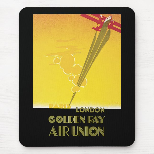 Golden Ray ~ Air Union Mouse Pad (Front)