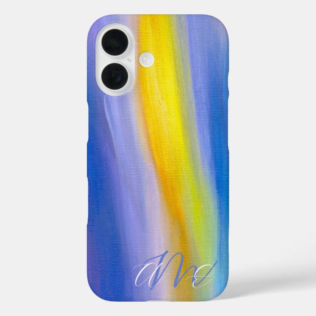 Golden Ray Modern Abstract Art Case-Mate iPhone Case (Back)
