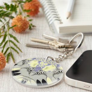 Golden Rays Key Ring