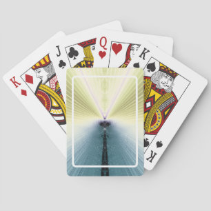 Golden Rays Playing Cards