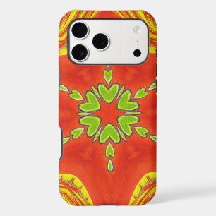 Golden red African Traditional colours