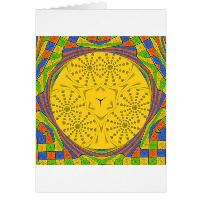 Golden Red Blue Green Royal Egyptian. (Front)