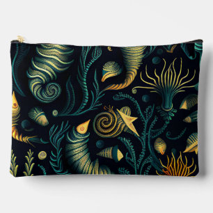 Golden Reefs Accessory Pouch