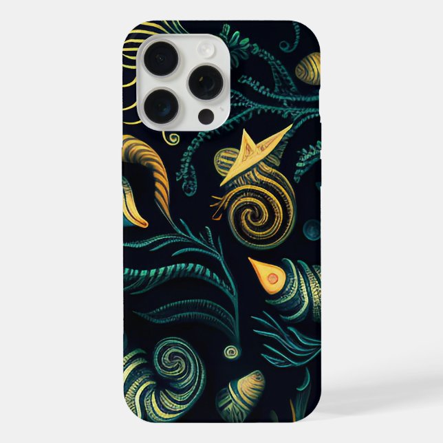 Golden Reefs iPhone Case (Back)