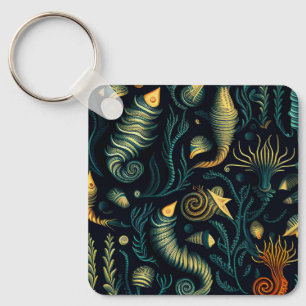 Golden Reefs Key Ring