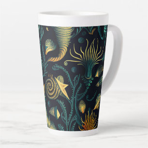 Golden Reefs Latte Mug