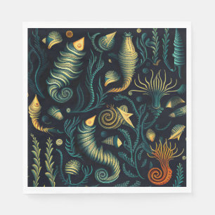 Golden Reefs Napkin